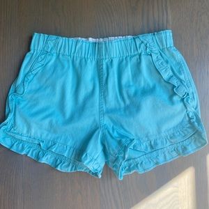 Girls J. Crew Ruffle Shorts